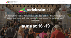 Desktop Screenshot of celebrateerie.com
